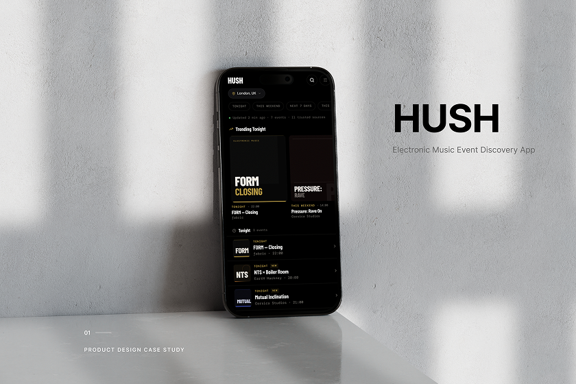 Hush project preview